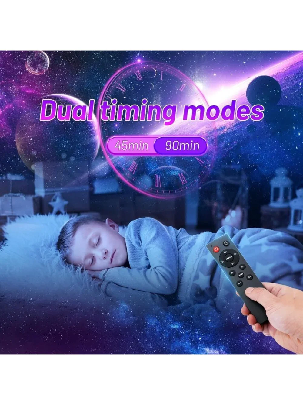 Astronaut Galaxy Projector Night Light Stars Projector for Ceiling Timer Remote